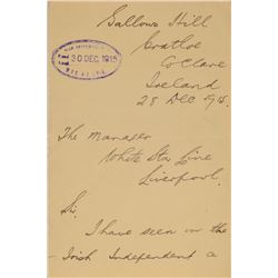 Titanic: Daniel Keane