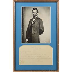 Joseph Cosey: Abraham Lincoln