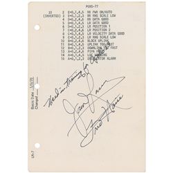 James Lovell and Fred Haise Training-Used Dictionary Page