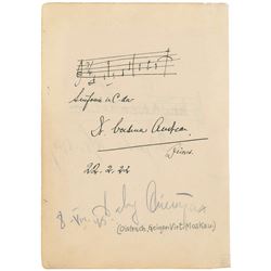 Composers and Musicians