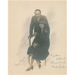 Douglas Fairbanks and Mary Pickford