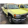 Image 2 : 2006 GMC SIERRA, PU, YELLOW, VIN # 1GTHK23246F123697