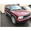 Image 2 : 1999 GMC JIMMY SLE , 4 DOOR SUV, RED, VIN # 1GKDT13W8Y2402707