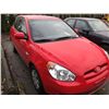 Image 2 : 2010 HYUNDAI ACCENT, 2 DOOR HATCHBACK, RED, VIN # KMHCN3BC7AU183717