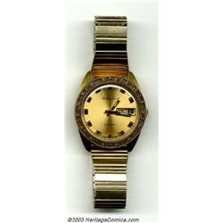 Elvis Presley - Commissioned Gold Watch (Mathey-Tissot, circa 1970)