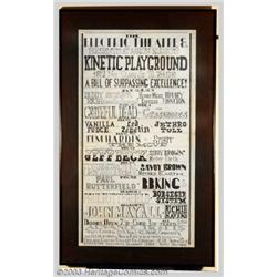 Electric Theaters Presents at Aaron Russo's Kinetic Playground - Music Memorabilia Posters (M.T