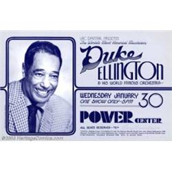 Duke Ellington - Music Memorabilia Poster, "The World's Most Honored Musician" (Daystar Presents