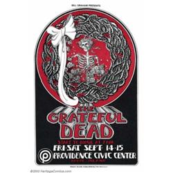 Grateful Dead - Music Memorabilia Poster, Providence Civic Center (Bill Graham Presents, 1973)