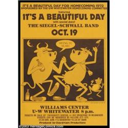 Grateful Dead - Memorabilia Poster by Daniel Clyne, Aragon Ballroom (Iris, 1970)