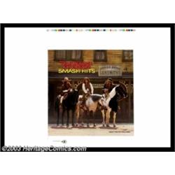 Jimi Hendrix - Music Memorabilia, Unused Record Cover Proof (Reprise Records, 1969)