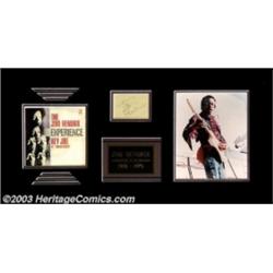 Jimi Hendrix - Music Memorabilia, Jimi Hendrix Autograph (1969)