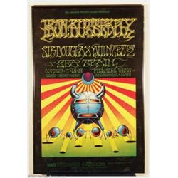 Iron Butterfly - Music Memorabilia Poster, "Fillmore West" (Tea Lautrec Litho, 1968)