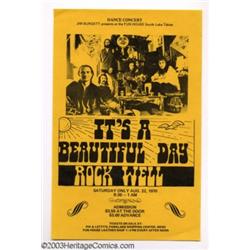 It's A Beautiful Day - Music Memorabilia, Fun House Handbill (Fun House, 1970)