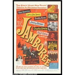 Jerry Lee Lewis - Music Memorabilia Poster, "Jamboree" (Warner Brothers, 1957)
