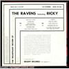 Image 2 : Ravens featuring Ricky - Write Me a Letter - Regent MG 6062 Mono-Green Label First Press