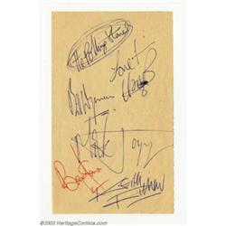 Rolling Stones - Music Memorabilia, Rolling Stones Autographs (circa 1964)