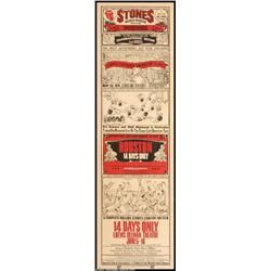 Rolling Stones - Music Memorabilia Poster, 1972 Rolling Stones Tour Movie Poster