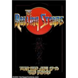 Rolling Stones - Music Memorabilia Poster, Cow Palace (1975)