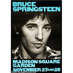 Bruce Springsteen - Music Memorabilia Poster, "River" Madison Square Garden (1980)
