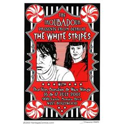 White Stripes - Music Memorabilia Posters (Artists Workshop West, 2001)