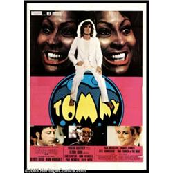 The Who - Music Memorabilia Poster, "Tommy" Italian Four Panel (Columbia, 1975)