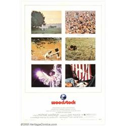 Woodstock - Music Memorabilia Posters (Warner Brothers, 1970). (2) One Sheet (27" X 41")
