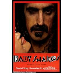 Frank Zappa - Music Memorabilia Poster, "Baby Snakes" One Sheet (Intercontinental Absurdities, 1
