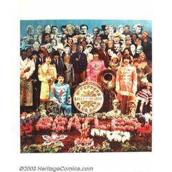 Beatles - Music Memorabilia Photo, Unused Sgt. Pepper Cover (1967)