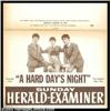 Image 1 : Beatles - Musical Memorabilia, Beatles "A Hard Day's Night" Display Poster for the Los Angeles H