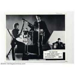 Beatles - Music Memorabilia, Beatles U.K. Front of House Stills for "A Hard Day's Night" (1964)