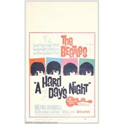 Beatles - Music Memorabilia Poster, "A Hard Day's Night" Original Movie Poster (United Artists,