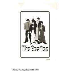 Beatles - Music Memorabilia, Beatles Stat Mock-Up of Unproduced "Yellow Submarine" Teaser One Sh