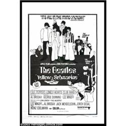 Beatles - Music Memorabilia, Beatles "Yellow Submarine" Velox Proof of Alternate Version of 11-s