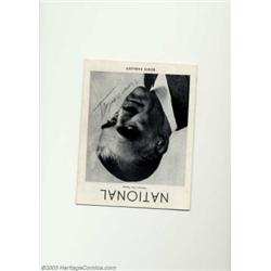 Boris Karloff - Autographed Program from "Arsenic and Old Lace", 1942