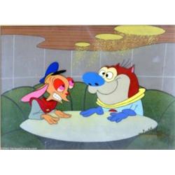 Ren and Stimpy - Original Animation Cell from Space Madness (Nickelodeon, 1992)