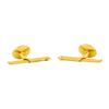 Image 3 : Mother of Pearl Cuff Links - 14KT Yellow Gold