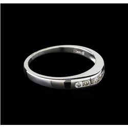 0.15 ctw Diamond Ring - 14KT White Gold