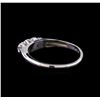 Image 3 : 0.30 ctw Diamond Ring - 14KT White Gold