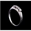 Image 4 : 0.30 ctw Diamond Ring - 14KT White Gold