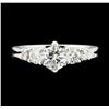 Image 2 : 1.37 ctw Diamond Ring -  Platinum