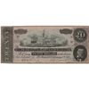 Image 1 : 1864 $20 Confederate States of America Bank Note