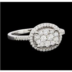 0.30 ctw Diamond Ring - 14KT White Gold