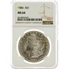 Image 1 : 1886 NGC MS64 Morgan Silver Dollar