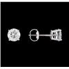 Image 2 : 1.34 ctw Diamond Earrings - 14KT White Gold
