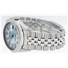 Image 6 : Rolex Stainless Steel Blue MOP Diamond DateJust Men's Watch