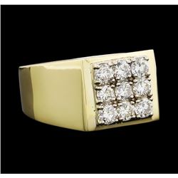 1.50 ctw Diamond Ring - 14KT Yellow Gold