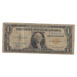 1935 $1 North Africa Silver Certificate Currency