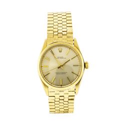 Rolex 14KT Yellow Gold Oyster Perpetual Men's Watch