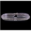 Image 1 : 0.97 ctw Diamond Tennis Bracelet - 10KT White Gold