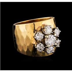 14KT Yellow Gold 1.55 ctw Diamond Ring